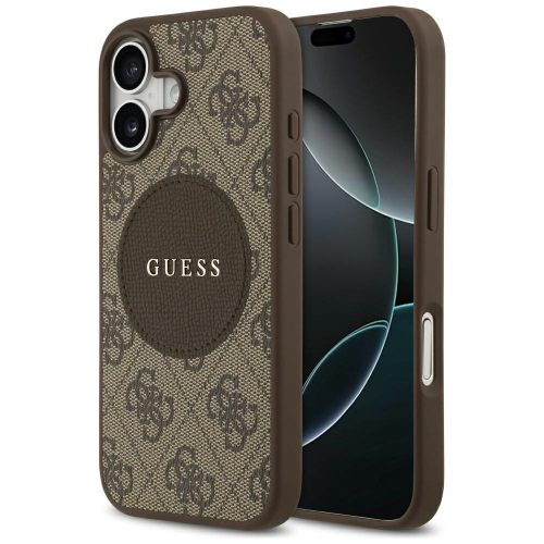 Guess 4G Circle Classic Logo Apple iPhone 17 MagSafe tok, barna