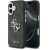 Guess 4G Big 4G Classic Logo Apple iPhone 17 hátlap tok, fekete-ezüst