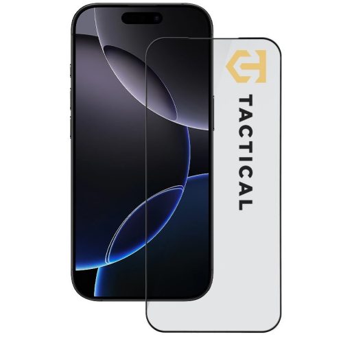 Tactical Glass Shield 5D Apple iPhone Air (2025) kijelzővédő üvegfólia, fekete