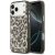 Karl Lagerfeld IML Leopard Pattern Apple iPhone 17 Pro Max MagSafe kompatibilis hátlap tok, leopárd minta, barna