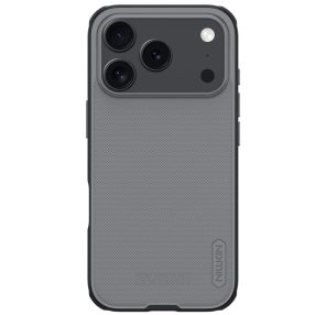   Nillkin Super Frosted PRO Apple iPhone 17 Pro műanyag hátlap tok, átlátszó-fekete
