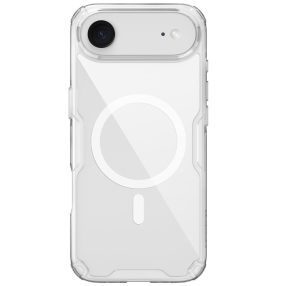   Nillkin Nature Pro Apple iPhone Air (2025) mágneses hátlap tok, átlátszó