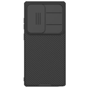   Nillkin CamShield Pro Magnetic Samsung Galaxy S25 Ultra mágneses műanyag hátlap tok, fekete