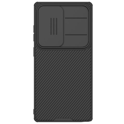 Nillkin CamShield Pro Magnetic Samsung Galaxy S25 FE mágneses műanyag hátlap tok, fekete