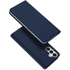   Dux Ducis Skin Pro Samsung Galaxy A17 kitámaszható műbőr tok kártyatartóval, kék