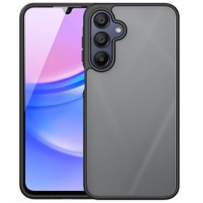   Dux Ducis YIND Samsung Galaxy A17 tok kameravédő peremmel, fekete