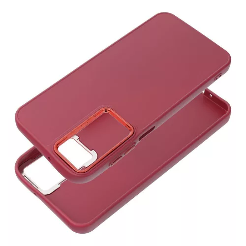 Frame Xiaomi Redmi 15C 4G / 15C 5G közepesen ütésálló tok kameravédő kerettel, magenta
