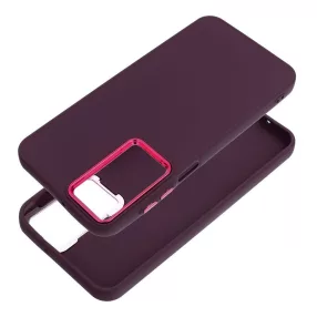  Frame Xiaomi Redmi 15C 4G / 15C 5G közepesen ütésálló tok kameravédő kerettel, lila