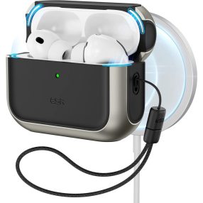   ESR Orbit Hybrid Halolock AirPods Pro 3 tok, MagSafe, titánium szürke