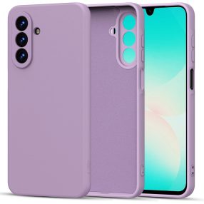   Tech-Protect Icon Samsung Galaxy A17 szilikon tok mikroszálas béléssel, lila