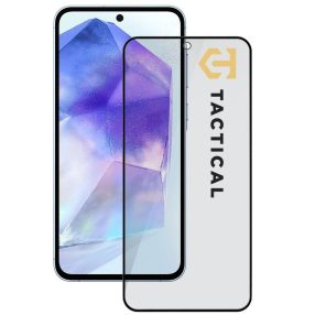   Tactical Glass Shield Privacy Stealth 5D Samsung Galaxy A55 betekintésgátló kijelzővédő üvegfólia, fekete