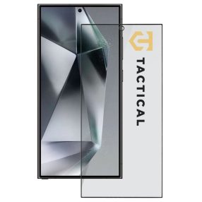   Tactical Glass Shield Privacy Stealth 5D Samsung Galaxy S24 Ultra betekintésgátló kijelzővédő üvegfólia, fekete