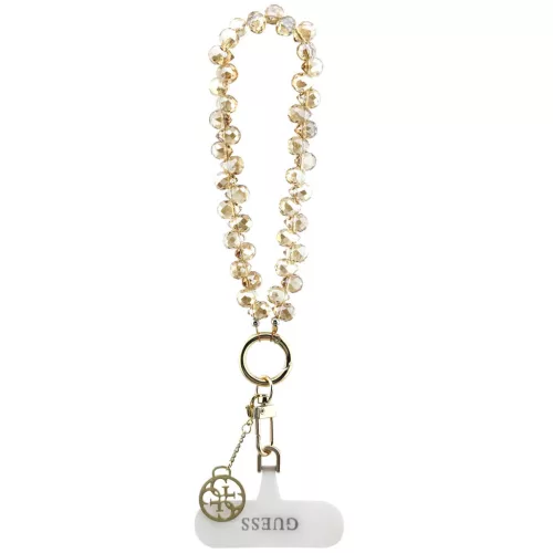 Guess Universal Wrist Strap Crystals 4G Charm csukló pánt, arany