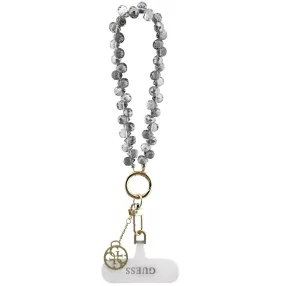   Guess Universal Wrist Strap Crystals 4G Charm csukló pánt, fekete