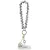 Guess Universal Wrist Strap Crystals 4G Charm csukló pánt, fekete