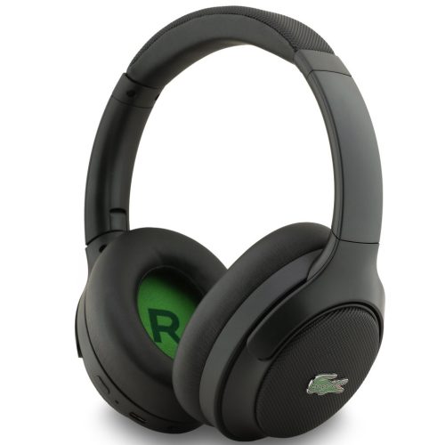 Lacoste Petit Pique ANC/ENC Wireless vezeték nélküli fejhallgató aktív zajszűréssel, fekete