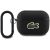Lacoste Petit Pique Croc Logo Patch AirPods Pro 2 tok, fekete