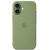 Apple iPhone 17 gyári szilikon tok, MagSafe, világoszöld
