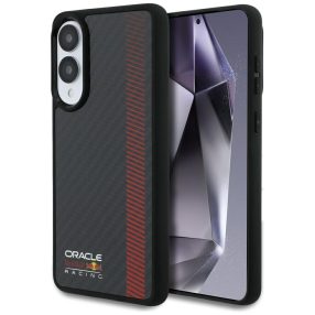   Red Bull Real Carbon Fiber Powerbar Samsung Galaxy S25 Edge MagSafe tok, fekete