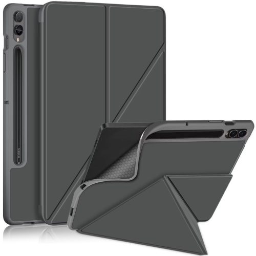 Origami Smart Case Apple iPad 11 2025 / iPad 10.9 2022 mappa tok, érintőceruza tartóval, szürke