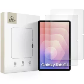   Tech-Protect Glass Fit+ Samsung Galaxy Tab S11 tempered glass kijelzővédő fólia, átlátszó