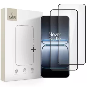   Tech-Protect Glass Fit+ Oneplus Nord 5 kijelzővédő üvegfólia, fekete (2db)