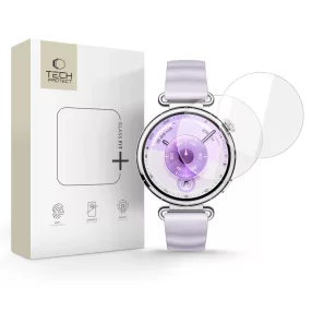   Tech-Protect Glass Fit+ Huawei Watch GT 6 (41mm) kijelzővédő üvegfólia, átlátszó (2db)