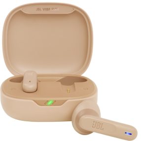JBL Vibe Flex TWS vezeték nélküli fülhallgató, bézs