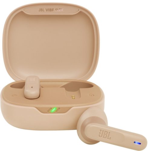 JBL Vibe Flex TWS vezeték nélküli fülhallgató, bézs