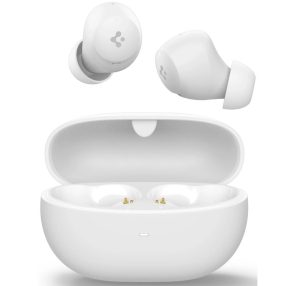   Spigen SA2401 Pro TWS vezeték nélküli fülhallgató aktív zajszűréssel, fehér