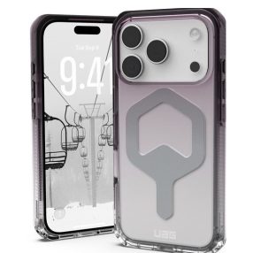   UAG Plyo Apple iPhone 17 Pro Max hátlap tok, MagSafe, black/clear ombre