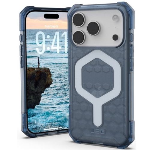 UAG Essential Armor Apple iPhone 17 Pro Max hátlap tok, MagSafe, cloud blue