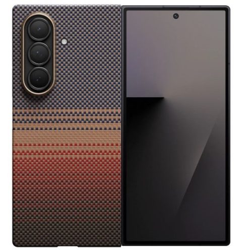 Pitaka Ultra Slim Samsung Galaxy Z Fold 7 hátlap tok, Aramid, MagSafe, sunset