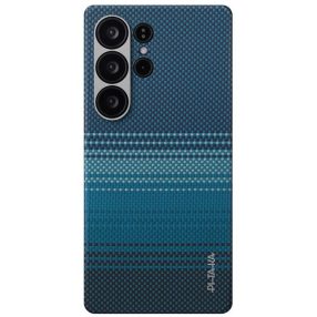   Pitaka Tactile Woven Samsung Galaxy S25 Ultra hátlap tok, Aramid, MagSafe, moonrise