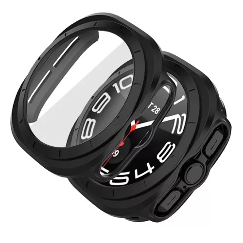 Tech-Protect Defense360 Samsung Galaxy Watch Ultra 2024 / 2025 (47mm) ütésálló tok kijelzővédelemmel, fekete