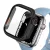 Tech-Protect Defense360 Apple Watch 7 / 8 / 9 (45mm) ütésálló tok kijelzővédelemmel, fekete-narancs