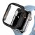 Tech-Protect Defense360 Apple Watch 4 / 5 / 6 / SE / SE2 / SE3 (44mm) ütésálló tok kijelzővédelemmel, fekete-narancs