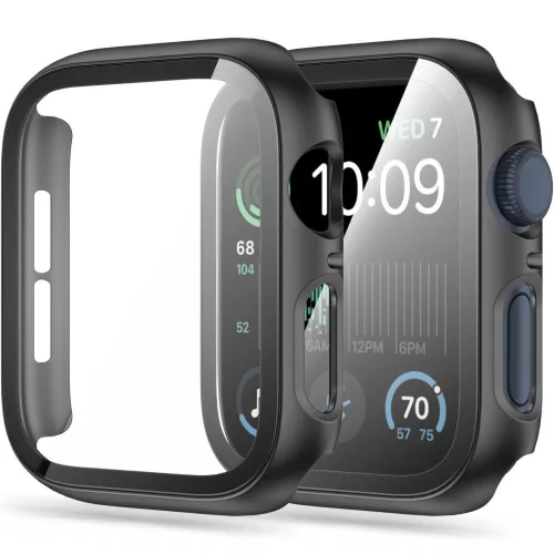 Tech-Protect Defense360 Apple Watch 4 / 5 / 6 / SE / SE2 / SE3 (40mm) ütésálló tok kijelzővédelemmel, fekete