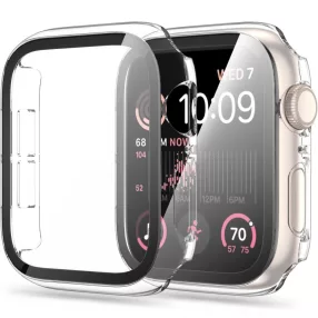   Tech-Protect Defense360 Apple Watch 4 / 5 / 6 / SE / SE2 / SE3 (40mm) ütésálló tok kijelzővédelemmel, átlátszó
