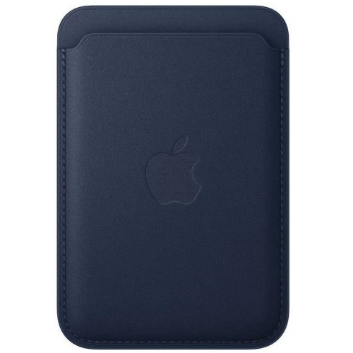 Apple iPhone FineWoven Wallet Magsafe gyári bőr kártyatartó, kék