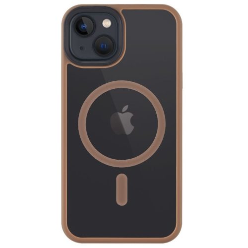 Tactical MagForce Hyperstealth Apple iPhone 15 Magsafe hátlap tok, fekete/barna