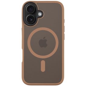   Tactical MagForce Hyperstealth Apple iPhone 16 Magsafe hátlap tok, fekete/barna