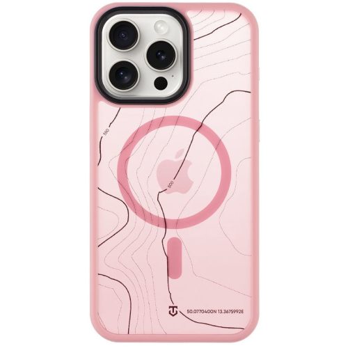 Tactical MagForce Hyperstealth Sika Apple iPhone 15 Pro Max MagSafe tok, rózsaszín