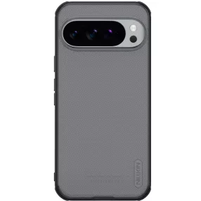   Nillkin Super Frosted PRO Google Pixel 10 Pro XL műanyag hátlap tok, átlátszó-fekete