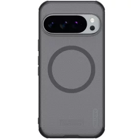   Nillkin Super Frosted PRO Magnetic Google Pixel 10 Pro XL mágneses műanyag hátlap tok, átlátszó-fekete