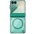 Nillkin Iceblade Prop Magnetic Samsung Galaxy Z Flip 7 mágneses tok, zöld