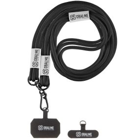   OBAL:ME nyakba / vállra akasztható univerzális telefontartó, fekete