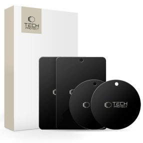   Tech-Protect Metalplate mágnes lap szett autós tartóhoz, fekete (4db)