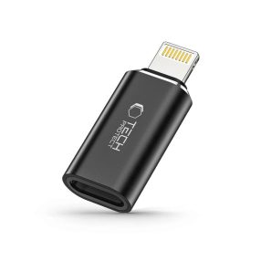 Tech-Protect Lightning-USB-C adapter, fekete
