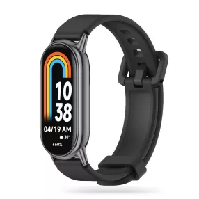   Tech-Protect IconBand Pro Xiaomi Mi Smart Band 10 / Band 9 / Band 8 szilikon szíj, fekete